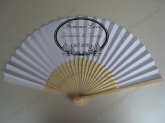personalized bamboo hand fan fo